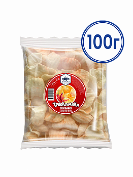 Чипсы "Трескунчики" Овал рифленый (тайский перец) 100 г, шт