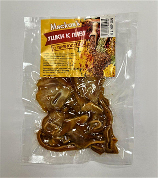 Уши свиные Мясковъ пряности 70 г, шт